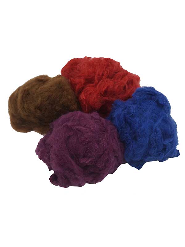 solid polyester staple fiber